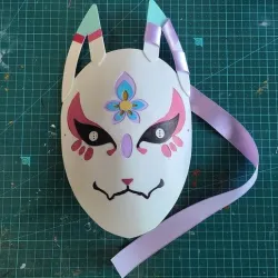 blue archive wakamo mask
