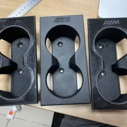 BMW E36 cupholder with phone tray