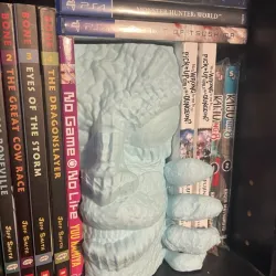 Bookshelf monster