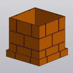 Brickwork Planter