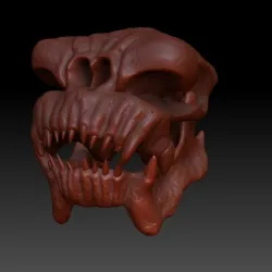 Bull Rancor Skull