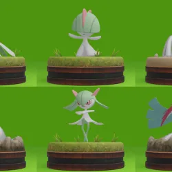 BUNDLE POKEMON RALTS - KIRLIA - GARDEVOIR - GALLADE - MEGA GARDEVOIR - MEGA GALLADE