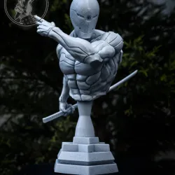 Bust of Gray Fox