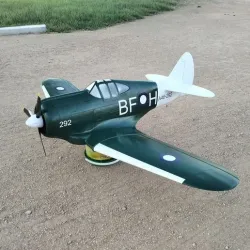 CAC BOOMERANG AUSTRALIAN WWII FIGHTER 1200MM (L3D)