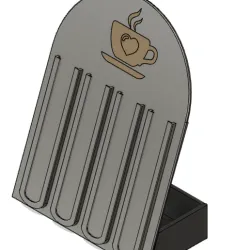 Capsule dispenser Nespresso coffee ~ capsulas cafe dispenser Messi