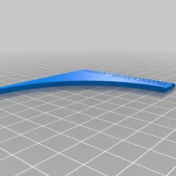 "Carlos" Beard comb and line tool