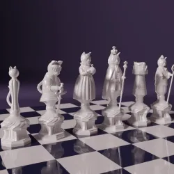 Cat Chess set