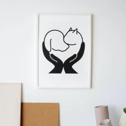 Cat & Dog Love