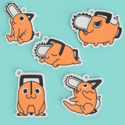 Chainsaw man Pochita keychain