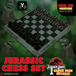 Chess Game - Jurassic Park Edition