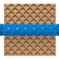 CLAY ROLLER / POTTERY ROLLER/CLAY ROLLING PIN/GEOMETRIC PATTERN CUTTER