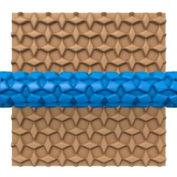 CLAY ROLLER / POTTERY ROLLER/CLAY ROLLING PIN/GEOMETRIC PATTERN CUTTER