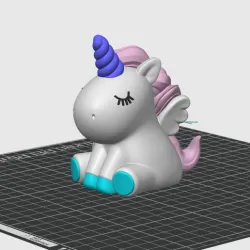 Commercial License AMS READY CUTE KAWAII UNICORN