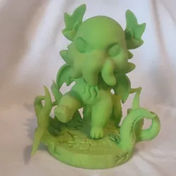 Cthulhu Cartoon Standing Figure