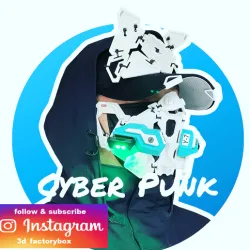 Cyber Punk Base Cap #COSPLAYXCULTS