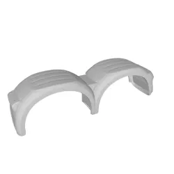 DAF XG 6x4 wheel arch, mud guard