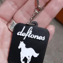 Deftones keychain