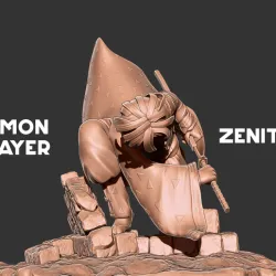 Demon slayer zenitsu 3D print model