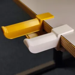 Deskhook, the headphone desk clamp hanger