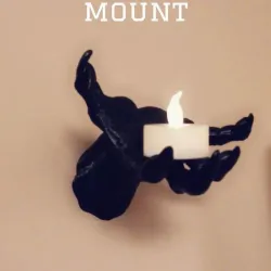 Devil Hand With Mount holes to hang in either Direction/ jewelry holder / Halloween Scarey hands/ Candle holder hands