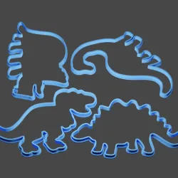 Dinosaur cutter set