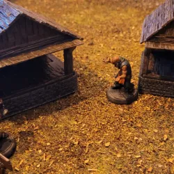 DND rpg Market Stall - Market Booth for Dungeons and Dragons or Gloomhaven