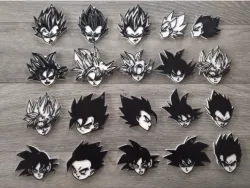 Dragon Ball Super Keychain Pack x20!
