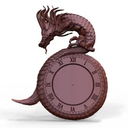 Dragon clock CNC