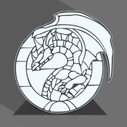 dragon led lamp
