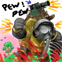 EMPIRE KNIGHT ARMOR & TOPPER FOR BIG WALKING FORTRESS DADDY OF THE SHOVEL ENTHUSIASTS KRIEG