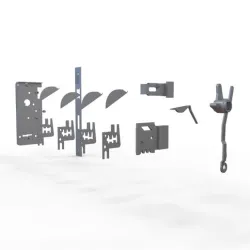 Exploded lock