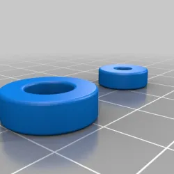 Fake bearings 6x18x5 and 4x12x4