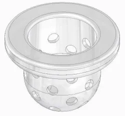 Feeding basket-1 for fish and shrimp food