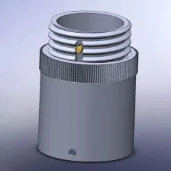 FINE ADJUSTMENT OF CAMERA FOCUS ON BINOCULAR LOUPE