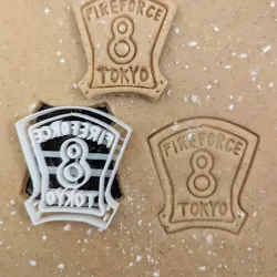 Fire force Cookie cutter