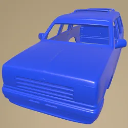 Ford Explorer 1990 Printable Car Body