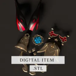Genshin Impact - Ganyu pack [ 3D FILE .STL ]