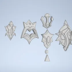 Genshin Impact - Rosaria Accessories