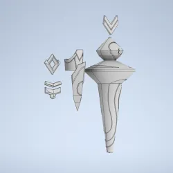 Genshin Impact - Rosaria Hand Accessories