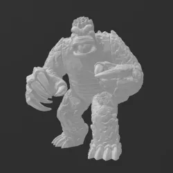 Giganto 3D scan
