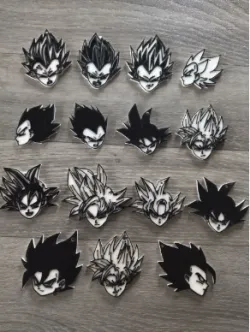 Goku and Vegeta Full Pack