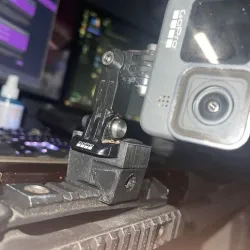 Gopro picatinny support