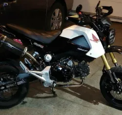 Grom Off-Road Fender Setup