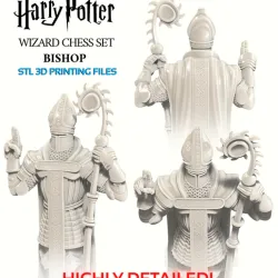 HARRY POTTER WIZARD CHESS SET - BISHOP