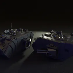 Imperial Raider Vehicle - Tabletop