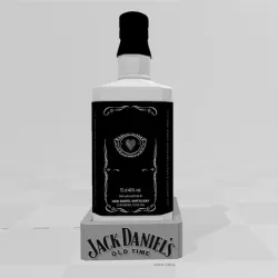 jack daniel's st valentine lithophanie lamp