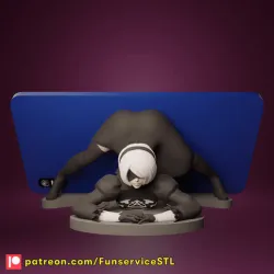 jack-o pose 2b nier automata phone holder 2 versions