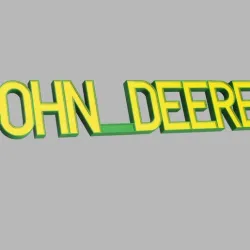 john deere logo light
