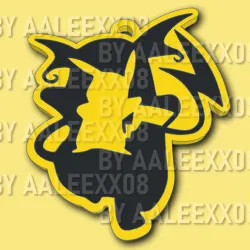 Keychain Pikachu Evo / Keychain Pikachu Evo