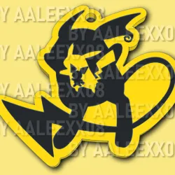 Keychain Pikachu Evo / Keychain Pikachu Evo v2